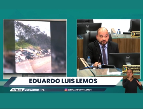 Sargento Lemos propõe medida para o descarte de lixo pesado