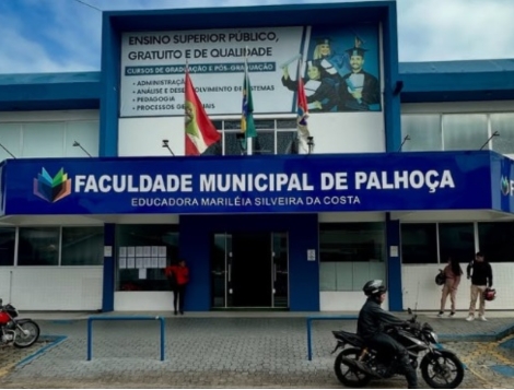 Faculdade Municipal de Palhoça está com vagas remanescentes abertas