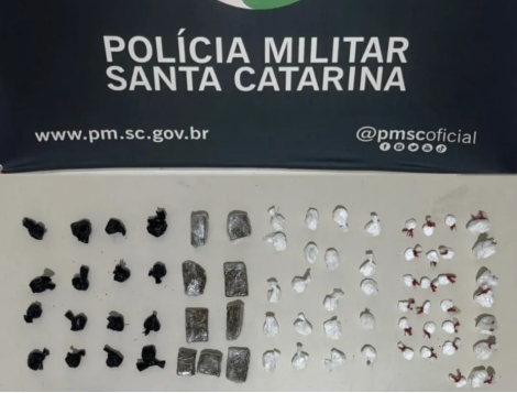 Homem é preso por tráfico no Caminho Novo